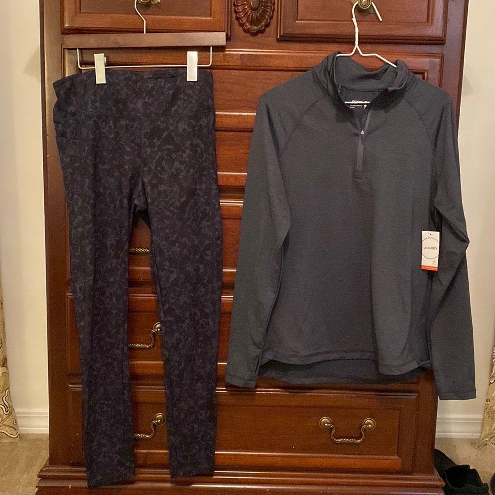 Jockey leggings and jacket